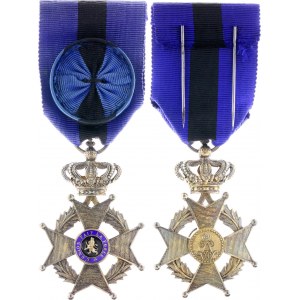 Belgium Order of Leopold II Officer Cross Type II 1908