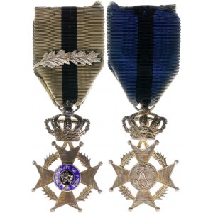 Belgium Order of Leopold II Officer Cross II Type 1908