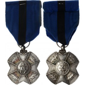 Belgium Order of Leopold II Silver Medal 1908