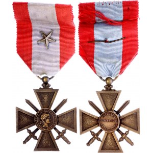 France Cross for Exterieur Operations 1921