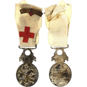 France Medal of the French Society for the Relief of Wounded Military 1914 - 1918