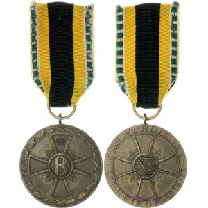 German States Sachsen-Meiningen War Merit Decoration Bronze Medal 1915 - 1917