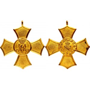 German States Saxony General Honour Cross 1876