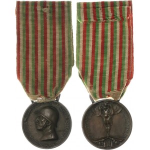 Italy Sardinia & Kingdom of Italy Italian-Austrian War Medal Type I for Soldiers 1915