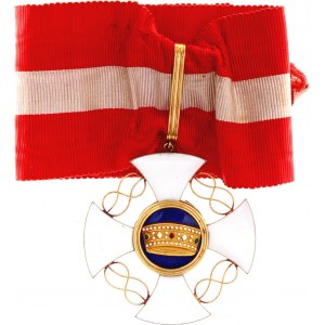 Italy Sardinia & Kingdom of Italy Order of the Crown of Italy Commander Cross 1868