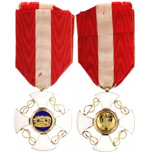 Italy Sardinia & Kingdom of Italy Order of the Crown of Italy Officer Cross 1868