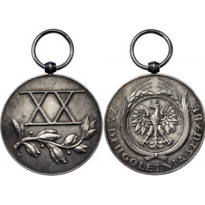 Poland Long Service Silver Medal 1938