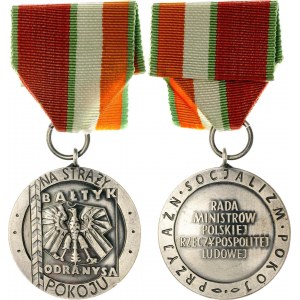 Poland Silver Medal On Guard of the World 1972 - 1990