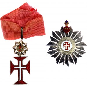 Portugal Military Order of Christ Commander Set 19 - 20 Century