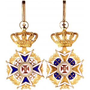 Portugal Military Order of Christ Special Model Commander Set 1844 - 1910