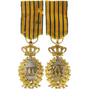 Romania Long Service Decoration for 25 Years Type I 1872 - 1930