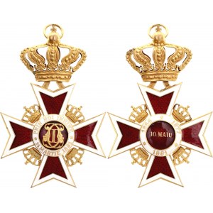 Romania Order of the Crown Grand Cross Type IIc 1932 - 1947