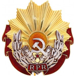 Romania Order of Labor I Class RPR in Gold 1948 - 1965 R4