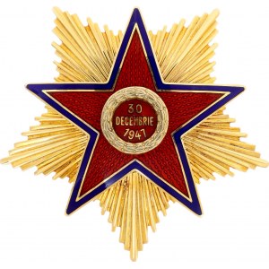 Romania Republic Order of The Star of The People’s Republic I Class in Gold 1948 R4