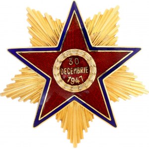 Romania Republic Order of The Star of The People’s Republic II Class in Gold 1948 R3