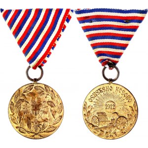 Serbia Commemorative Medal for Serbo Turkish Wars 1912