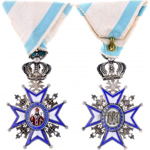 Serbia Order of Saint Sava V Class Knight Cross 1903 - 1921