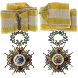 Spain Order of Isabel Commanders Badge 1847 - 1868