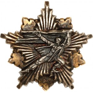Yugoslavia Partisan 1941 Memorial Badge 1945