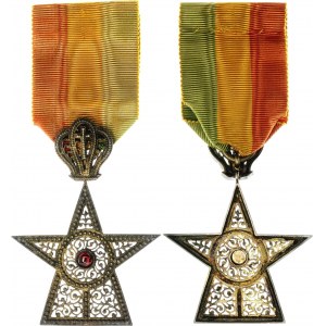 Ethiopia Order of the Star of Ethiopia IV Class Knight Star 1884