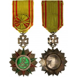 Tunisia Order of Glory Officer III Class Badge Type III 1882 - 1902