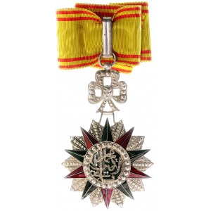 Tunisia Order of Glory Commander II Class Neck Badge Type IX 1943 - 1957