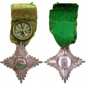 Iran Order of Lion & Sun V Class Knight Cross 1872