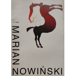 [KATALOG WYSTAWY] MARIAN NOWIŃSKI Galeria Test Warszawa 1996