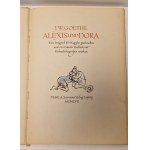 GOETHE J. W. - ALEXIS UND DORA Wyd. 1957 Litografie HORLBECK