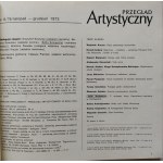 PRZEGLĄD ARTYSTYCZNY Nr 6/73 listopad-grudzień 1973