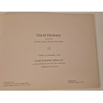 DAVID HOCKNEY NOVÉ DÍLO OBRAZY, KVAŠE, KRESBY, FOTOKOLÁŽE. New York 1984