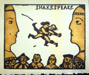 CZECZOT Andrzej - SYGNOWANA GRAFIKA SHAKESPEARE