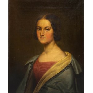 Paul Emil Jacobs (1802 Gotha - 1866 ibid.), Portrait of Christiane Dorothee Louise Wandersleb, born Behm