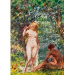 Julius Seyler (1873 Munich - 1955 ibid.), Two female nudes in the forest