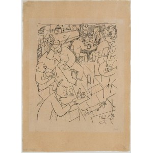 George Grosz (1893 Berlin - 1959 ibid.), Kaschemme'