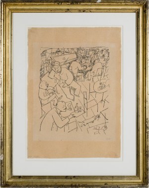 George Grosz (1893 Berlin - 1959 ibid.), Kaschemme'