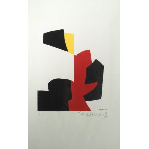 Serge Poliakoff (1906 Moscow - 1969 Paris) (F), Rouge, Noir et Blanche