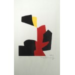 Serge Poliakoff (1906 Moscow - 1969 Paris) (F), Rouge, Noir et Blanche