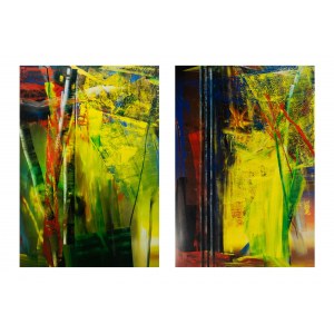Gerhard Richter (1932 Dresden) (F), Victoria I' and 'Victoria II'