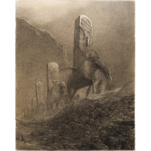 Zdzislaw Beksinski (1929 Sanok, Poland - 2005 Warsaw), Untitled