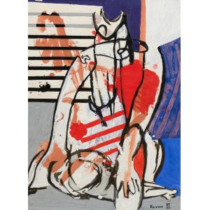 Lavrenty Bruni (1961 Moskow), Kneeling nude