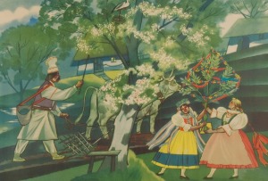 Zofia STRYJEŃSKA (1894-1976) - według, Powitanie wiosny