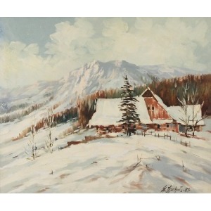 Stanisław CHACHUŁA (XX w.), Tatry zimą, 1981