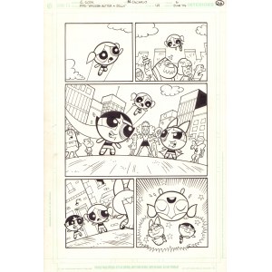 The Powerpuff Girls #49, page 20 - original comic art