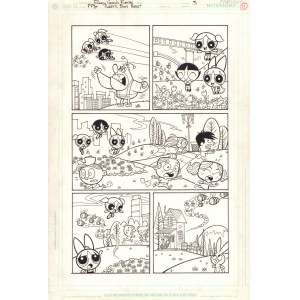The Powerpuff Girls #62, page 11 - original comic art