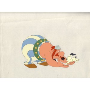 Asterix w Brytanii (Obelix i Idefix) - oryginalna folia animacyjna