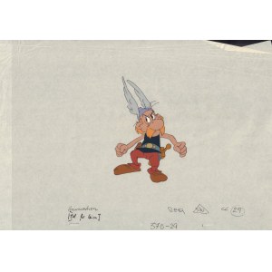 Asterix in Britain (Obelix and Idefix) - animation art