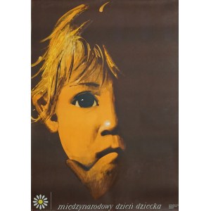 Janusz Grabiański (1929-1976). Międzynarodowy Dzień Dziecka. Plakat 1972 r.