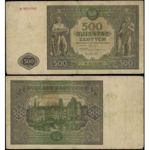 Polen, 500 Zloty, 15.01.1946