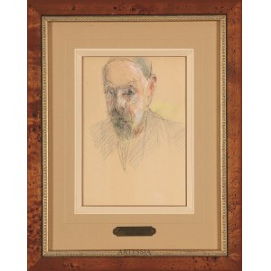 Jacek Malczewski (1854-1929), Autoportrét, 20. léta 20. století.